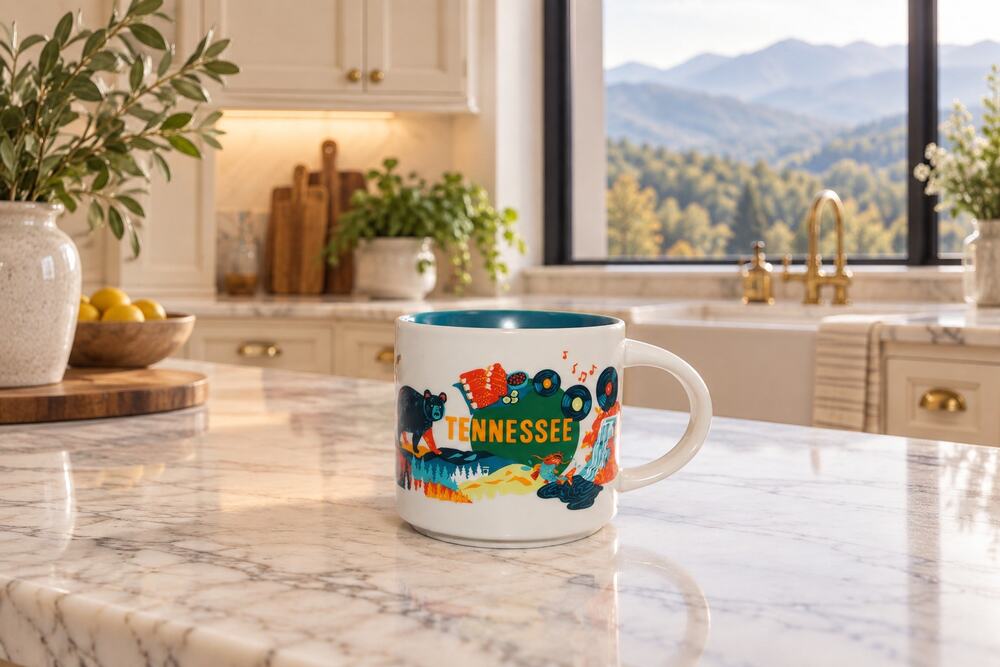 Starbucks Tennessee Discovery Series 14oz Mug State Collector Coffee Cup